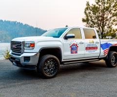 image of a restaurant's wrapped truck